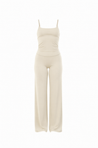 Comfa SoftForm Straight Fit Bottoms - Butter Cream