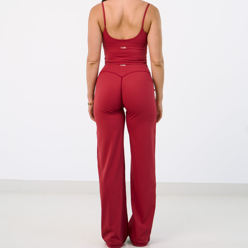Comfa SoftForm Straight Fit Bottoms - Ruby