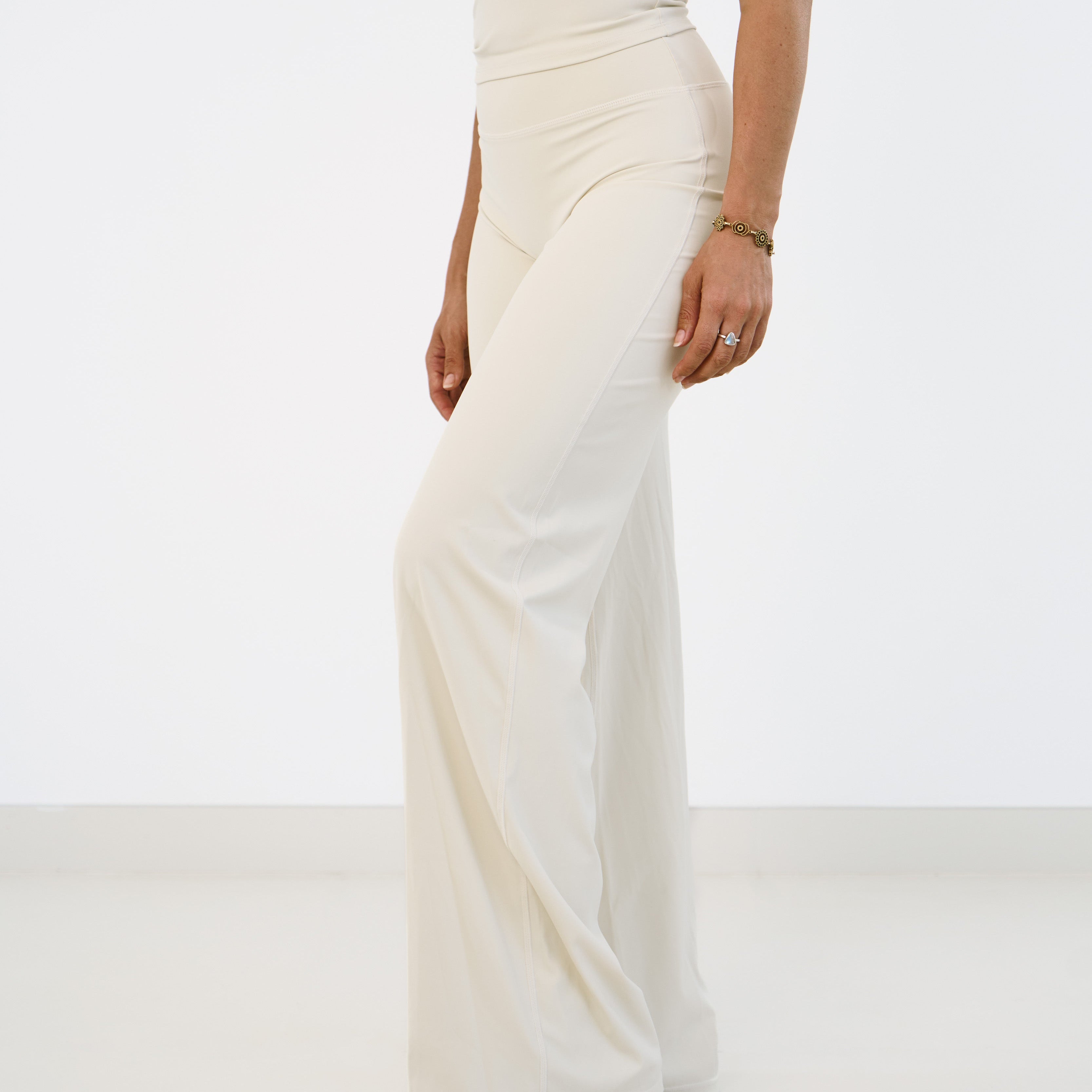 Comfa SoftForm Straight Fit Bottoms - Butter Cream