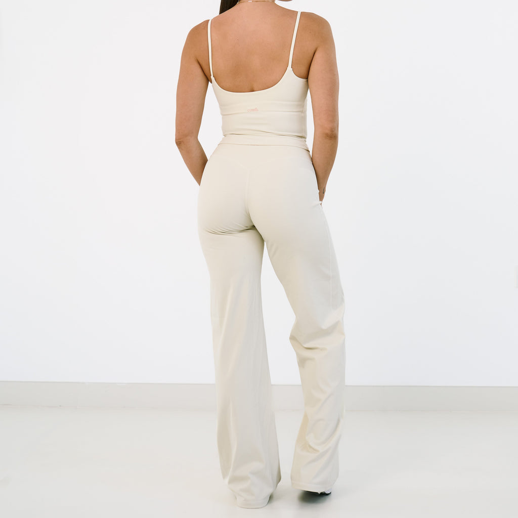 Comfa SoftForm Straight Fit Bottoms - Butter Cream