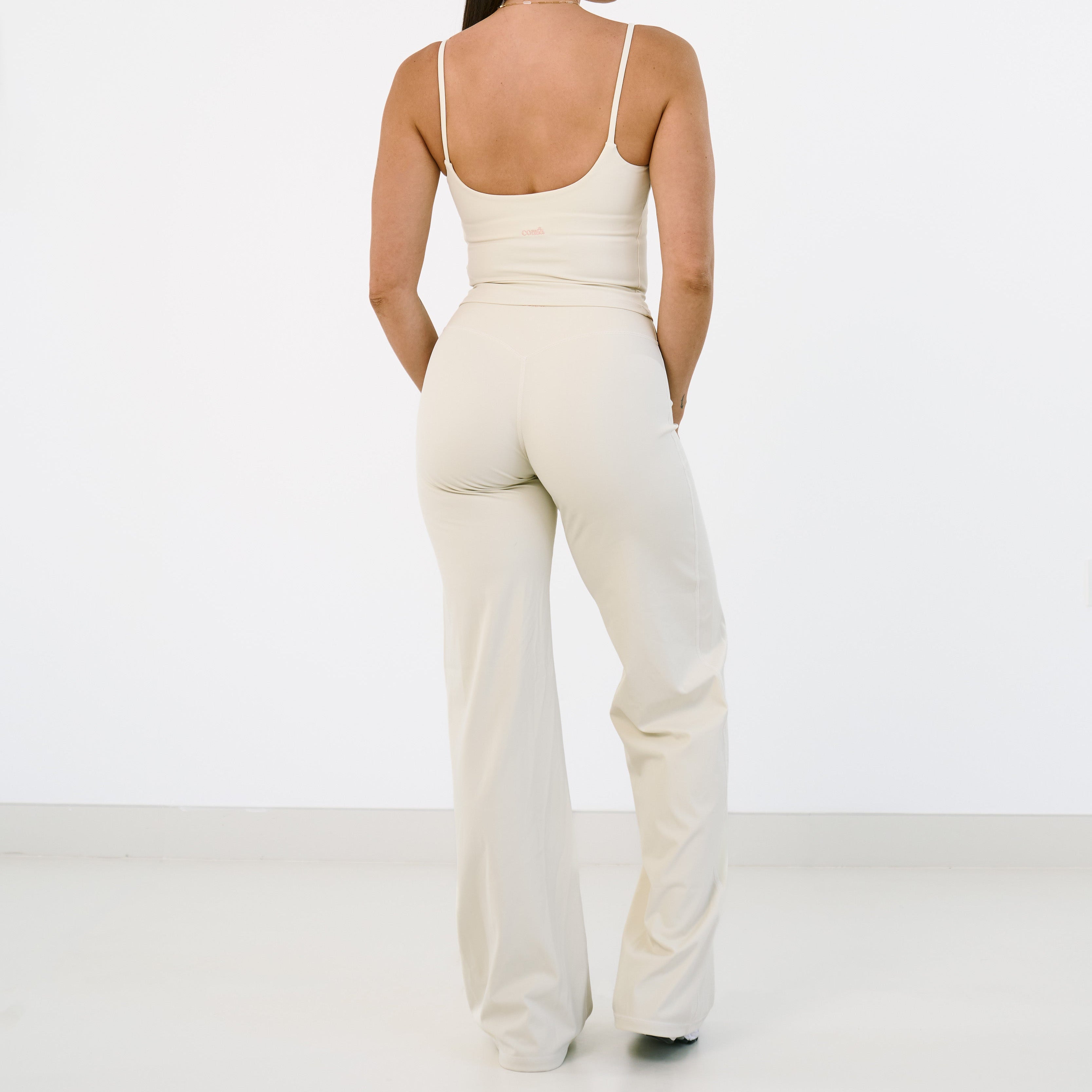 Comfa SoftForm Straight Fit Bottoms - Butter Cream