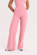 SNTCHD Straight Leg Bottoms - Bare Blush