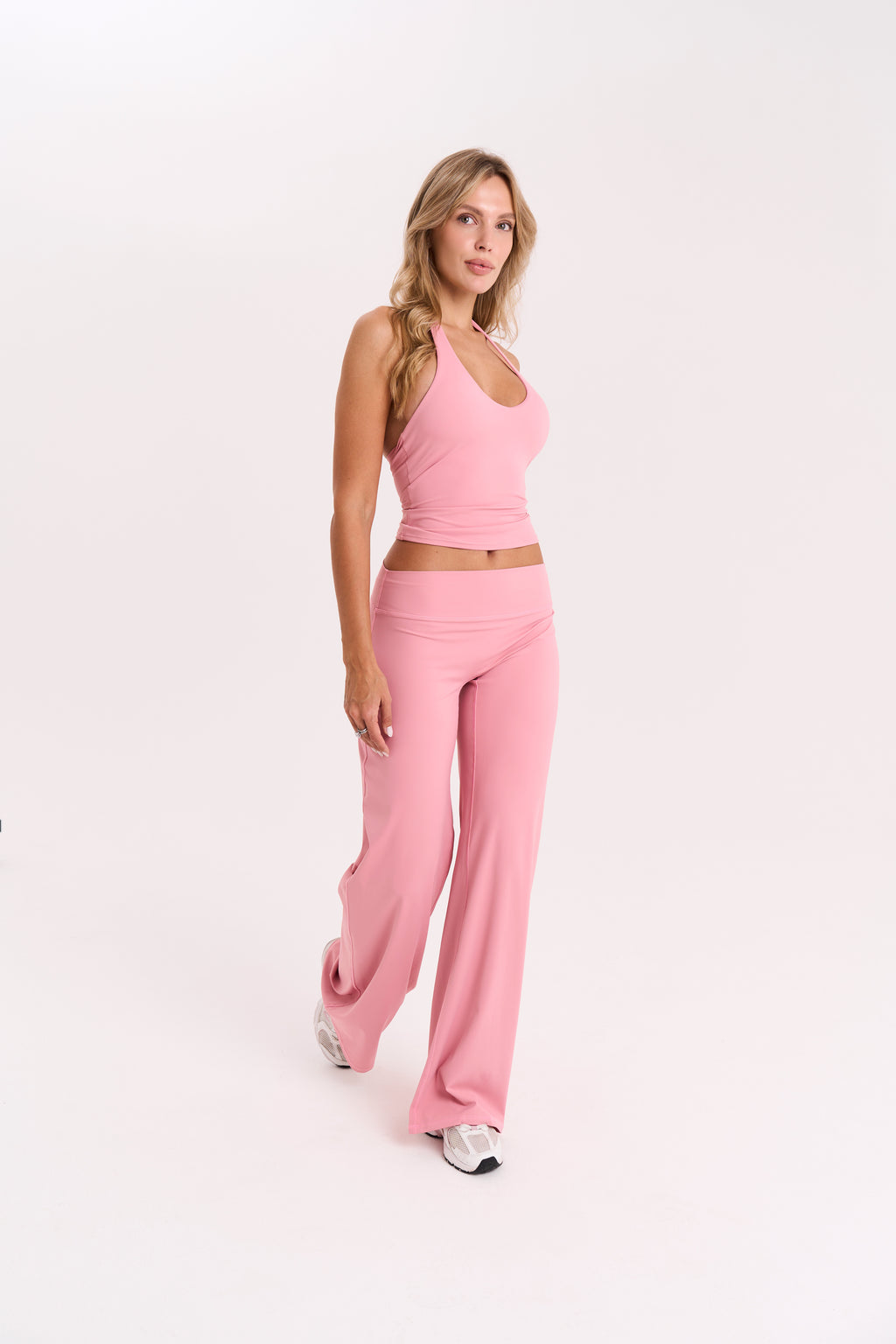 SNTCHD Straight Leg Bottoms - Bare Blush