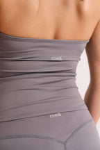 SNTCHD Halter Top - Cloud Grey