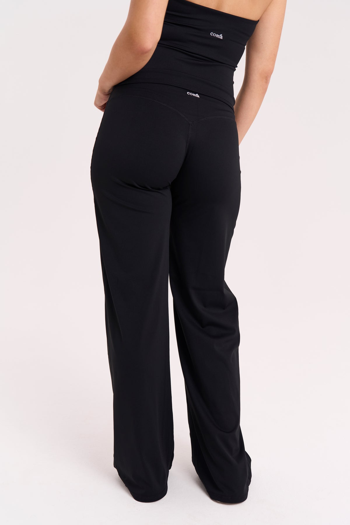 SNTCHD Straight Leg Bottoms - Deep Black